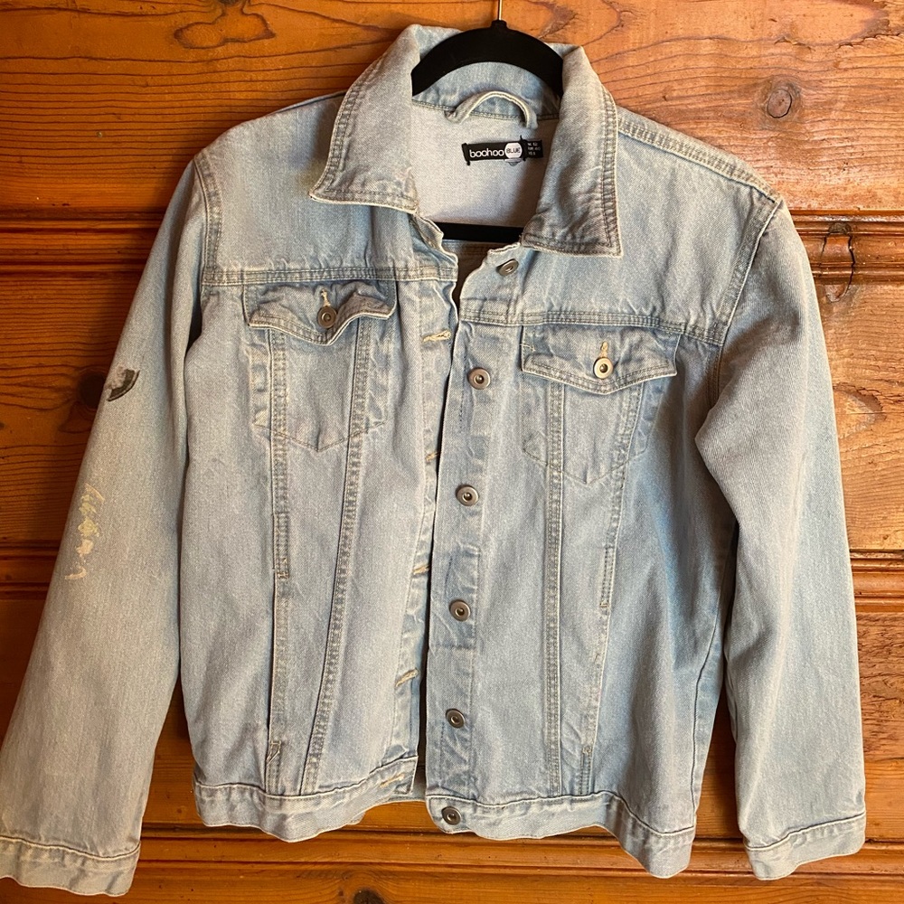 BOOHOO blue Jean jacket